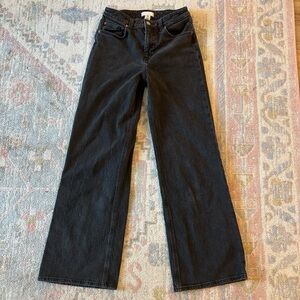 H&M Black Flare & Wide Leg Women's Jeans